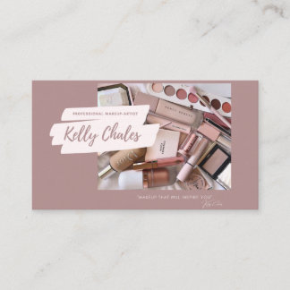Cartes Visite Makeup Artist TAS Visitenkarte