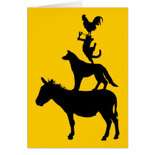 Cartes Whimsical Farm Animaux