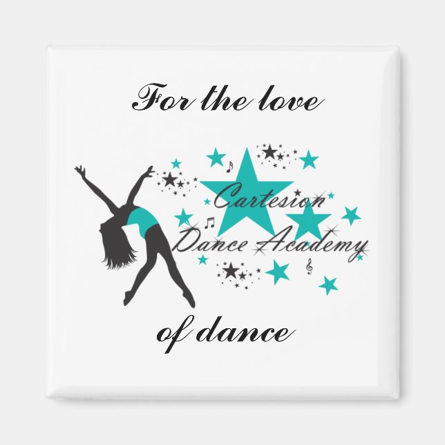 Cartesion Square Magnet (Vorne)