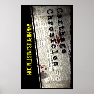 Carthage Chronicles Canvas Print Poster