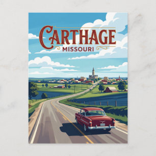 Carthage (Missouri) Postkarte