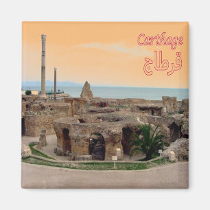 CARTHAGE, Tunesien, Afrika, Kühlschrank Magnet