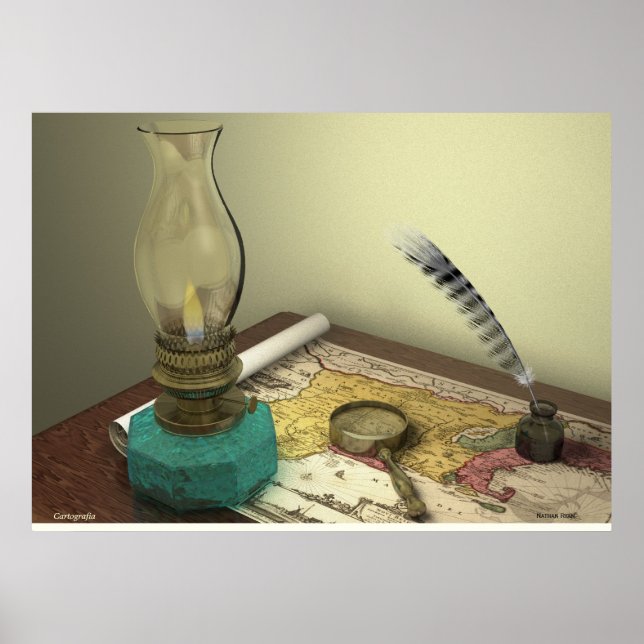 Cartografia Poster (Vorne)