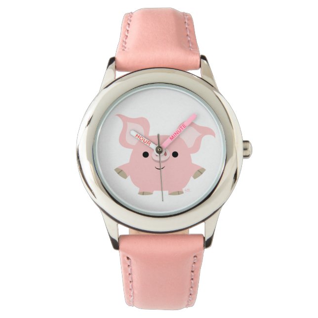 Cartogramme court mignon Montre de cochon (devant)
