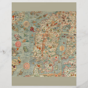 Cartographie géographique ancienne carte Europe vi