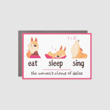 Cartographier Chien Manger Sleep Sing