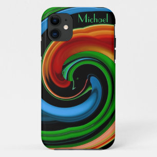 Carton couleur Abstrait visage iPhone 5 Coque