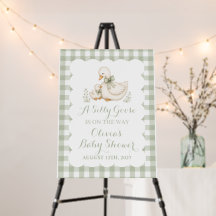 Carton de faire-part de baby shower Silly Goose Vi