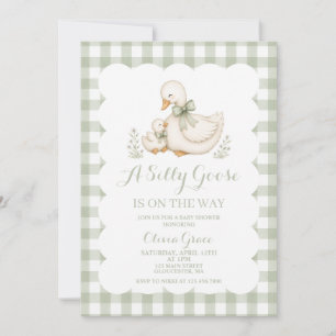 Carton de faire-part de baby shower Silly Goose Vi