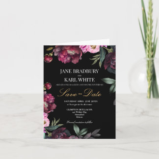 Carton de Faire-Part de Mariage Bouquet Riche