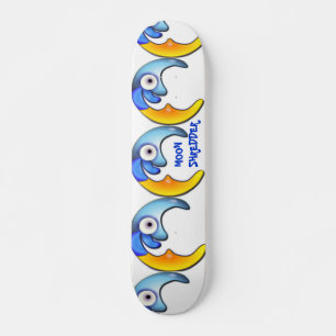 Carton fou "Moon Shredder" Planche de Skateboard