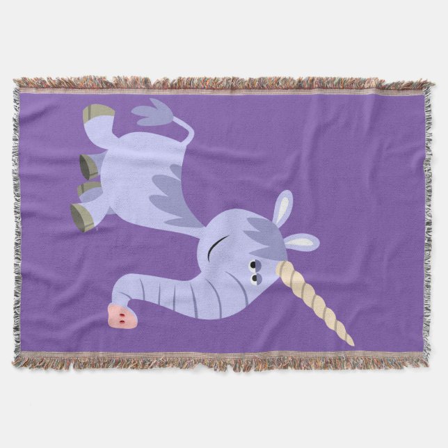 Carton inhabituel Unicorne Lance Couverture (Devant)