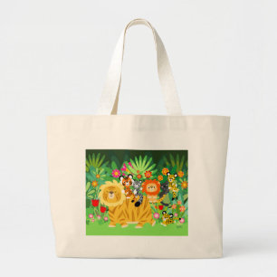 Carton Liger et amis sac personnalisé
