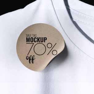 Carton Moderne Promo Vente Vêtements Stickers