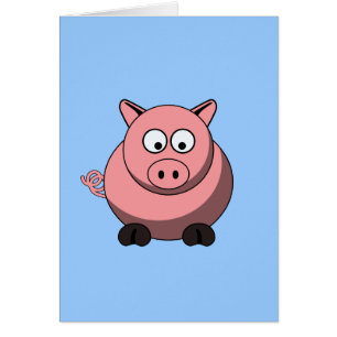 Carton Pig Card