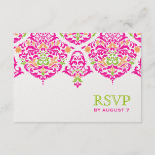 Cartons Réponse 311 Mon Cherie Damask Vibrant Garden