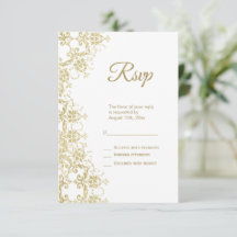 Anniversaire Classy Gold Damask