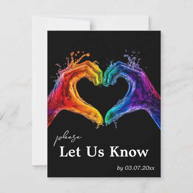 Cartons Réponse 🌈 ❤️ Avec demande de chanson Heart of Pride maria (Devant)