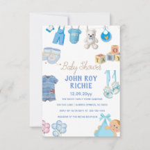 Baby shower | Baby Boy Blue