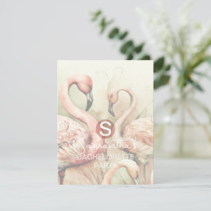 Cartons Réponse Bachelorette Party Event QR Code Response Card