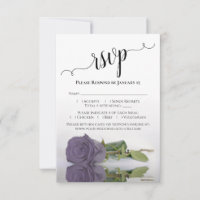Beau reflet Dusty Purple Rose Mariage