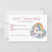 Bébé Unicorn Baby shower fille