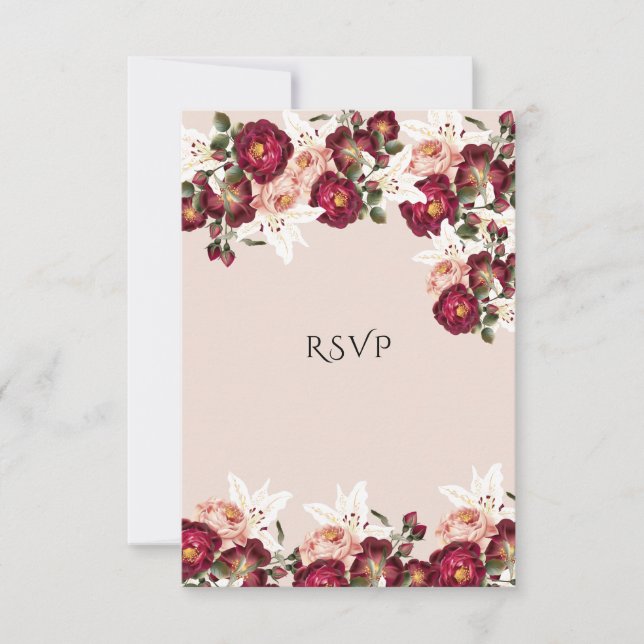 Cartons Réponse Belle Roses Roses Roses Roses Roses Blanches Maria (Devant)