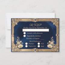Bleu Royal Couronne Perle Luxe Élégant
