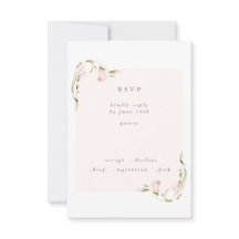 Boho Spring Botanical Corner Fleur sauvage Mariage