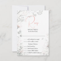 Branche Florale Rose Délicate Fantaisiste