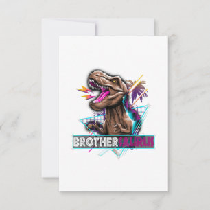 Cartons Réponse Brothersaurus Dinosaur Cadeau Famille Pour Frère