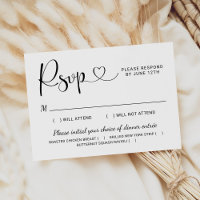 Calligraphie du coeur noir moderne Mariage de scri