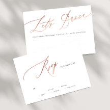 Calligraphie or Rose simple