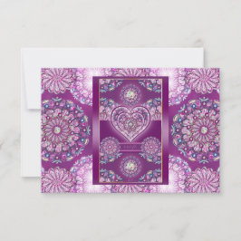 Cartons Réponse Cardinal Red Rosace