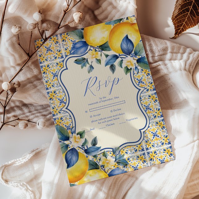 Cartons Réponse Carrelage bleu méditerranéen italien et Mariage ci (Créateur téléchargé)