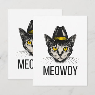 Cartons Réponse Chat Drôle de Miaou