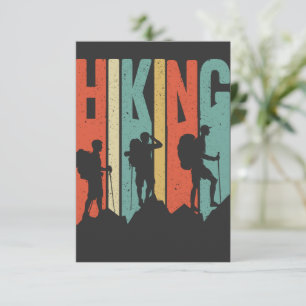 Cartons Réponse Chemise d'aventure à thème randonnée, Randonnée Vi