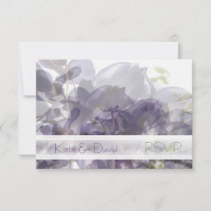 Cartons Réponse Chuchotement de glycines/mariage ou Tout-Occasion