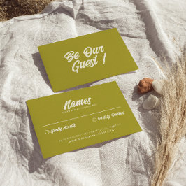 Cartons Réponse Coloré Retro brillant Gras Unique Moderne Mariage