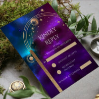 Cosmologique Purple Turquoise Or Sun Moon Star Mar