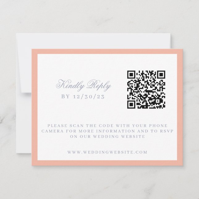 Cartons Réponse Couronne de mariage de fête de jardin floral à l'a (Devant)