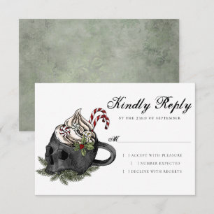 Cartons Réponse Creepy XMAS   Une tasse très gothique en forme de 