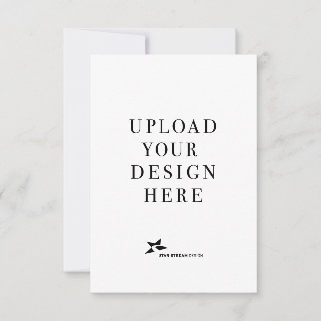 Cartons Réponse Créez votre propre portrait 3,5x5 (Devant)