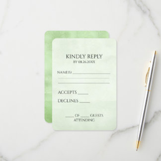 Cartons Réponse Créez votre propre texture Vintage verte