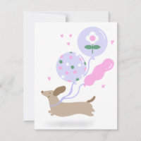 Cute Dachshund Weiner Amoureux des chiens Party ro