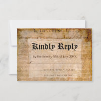 Déclaration d'indépendance 📜 Parchemin Mariage