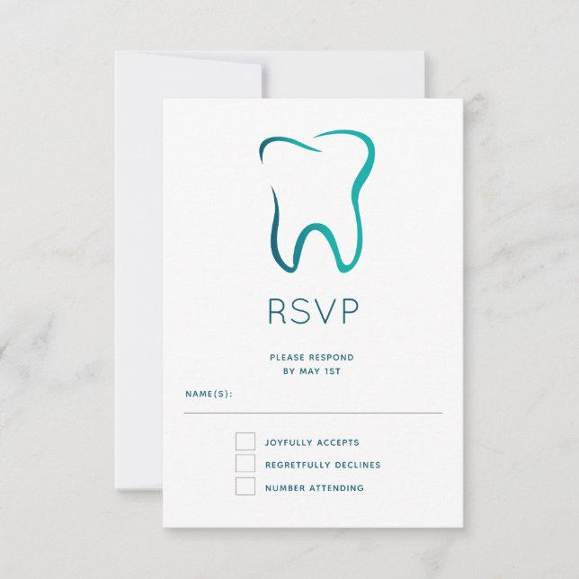 Cartons Réponse Dentistère dentaire Image Médicale (Devant)