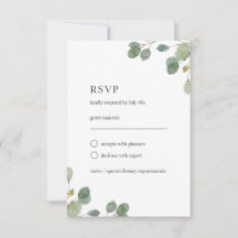 Elégant Eucalyptus Feuille Mariage aquarelle