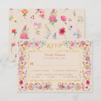 Elégant Fleur sauvage Meadow Printemps Jardin Mari