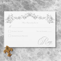 Élégant gris clair Chinoiséríe Chérubin Mariage